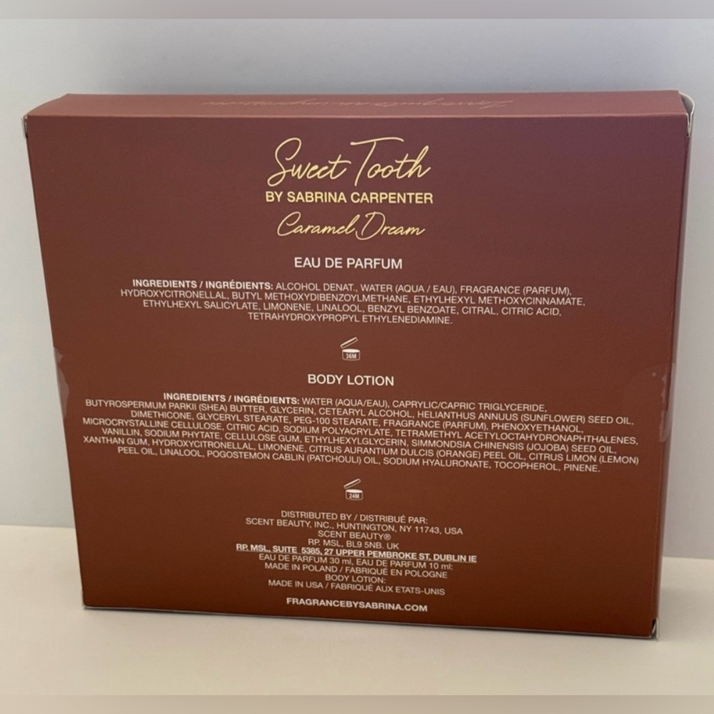Sabrina Carpenter- "Caramel Dream" - Gift set of 3 - Picture 7 of 7